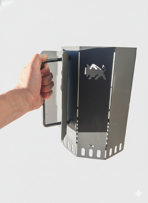 Chimenea Iniciador De Fuego Mango Para Parrilla Gigante