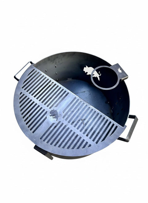 Fogón Parrilla Multifuncional 60x50 Leftraru 3mm