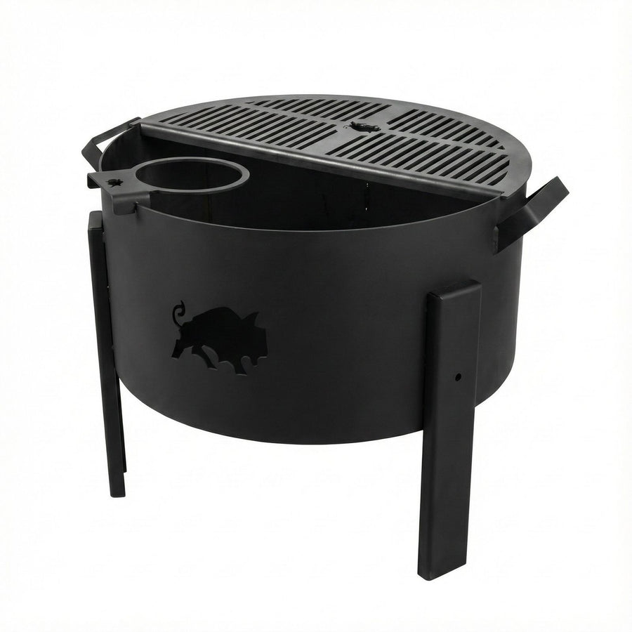 Fogón Parrilla Multifuncional 60x50 Leftraru 3mm