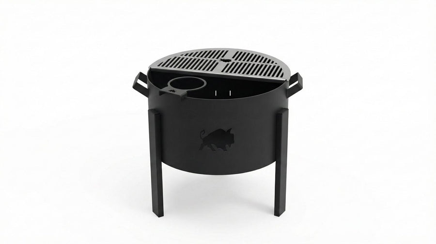 Fogón Parrilla Multifuncional 60x50 Leftraru 3mm
