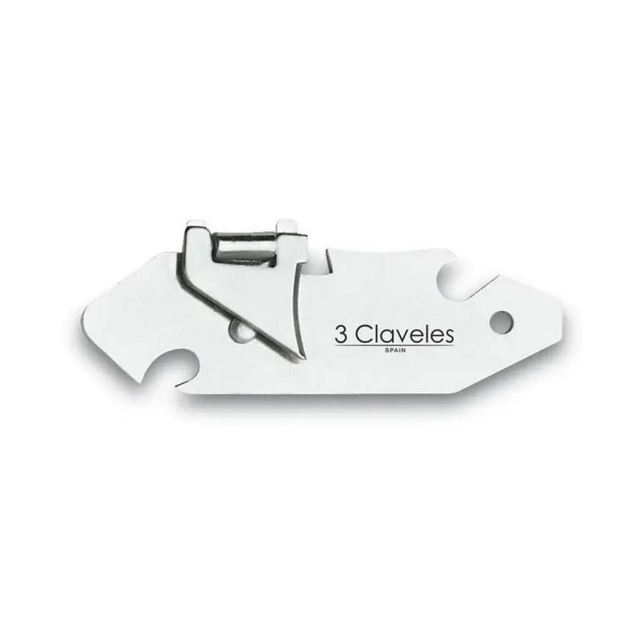 Abrelatas de Camping 3 Claveles Explorador Acero Inoxidable