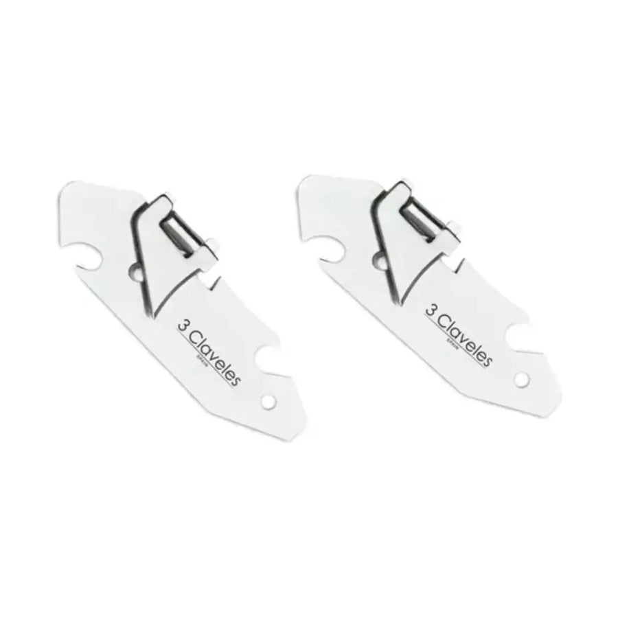 Abrelatas de Camping 3 Claveles Explorador Acero Inoxidable