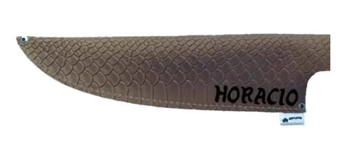 Porta Cuchillo Funda Cuero Cocina Parrilla + Grabado