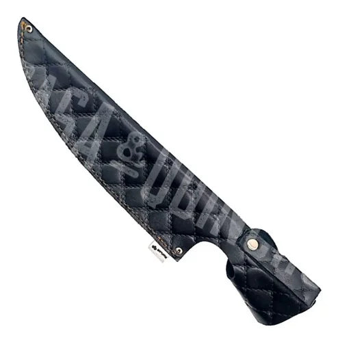 Porta Cuchillo Funda Cuero Cocina Parrilla + Grabado