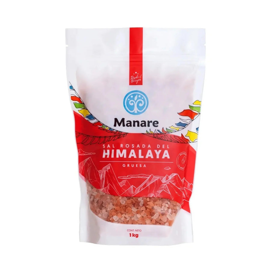 Sal Rosada del Himalaya Gruesa Manare 1 kg
