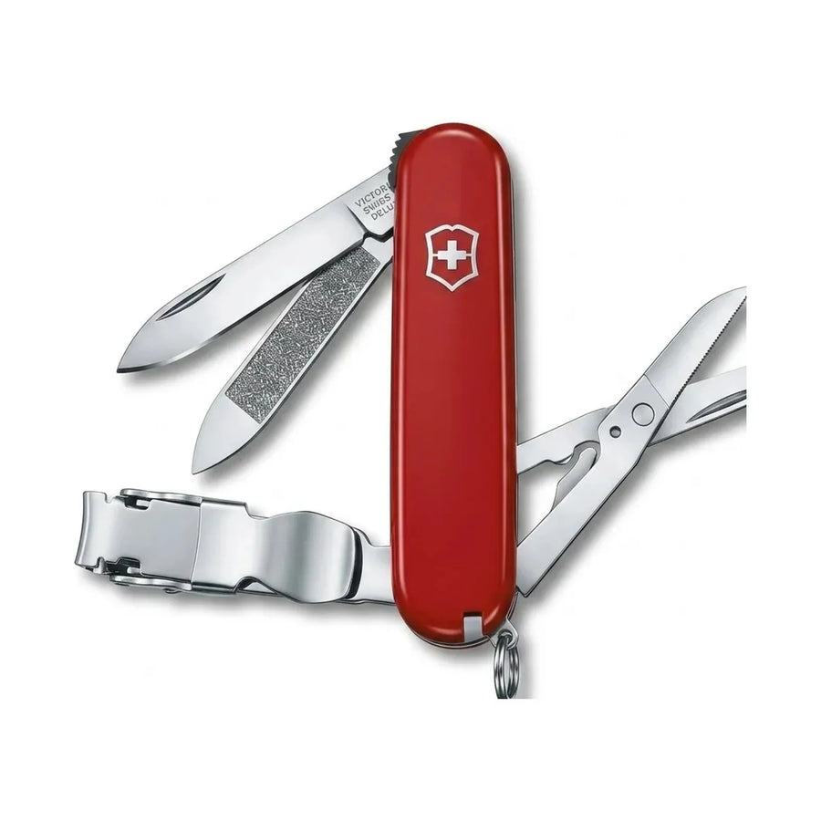 Navaja Victorinox Nail Clip Roja con Cortaúñas 0.6463