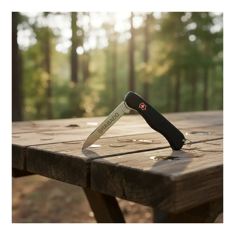 Navaja Cortapluma Victorinox Sentinel Negro 0.8413.3 + Grabado Personalizado