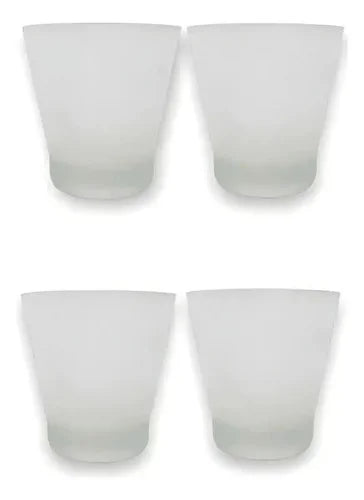 Set 4 Vasos Pisco Sour Vidrio 270ml Apto Lavavajillas Glasso