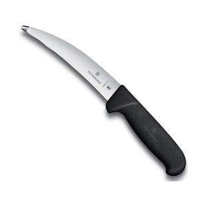 Cuchillo Victorinox Fibrox Trinchar Extra Ancho Hoja 20 cm Negro 5.2063.20