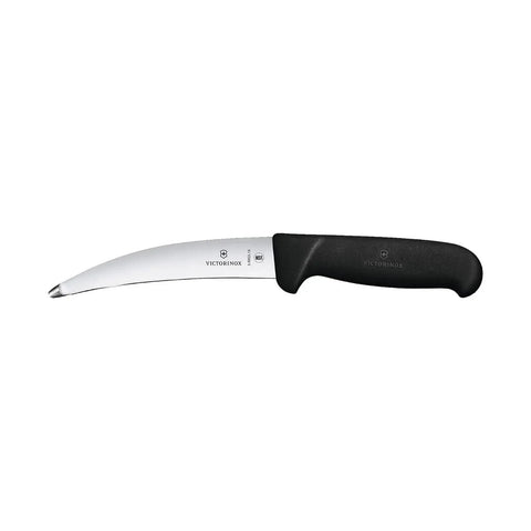 Cuchillo Victorinox Fibrox Trinchar Extra Ancho Hoja 20 cm Negro 5.2063.20