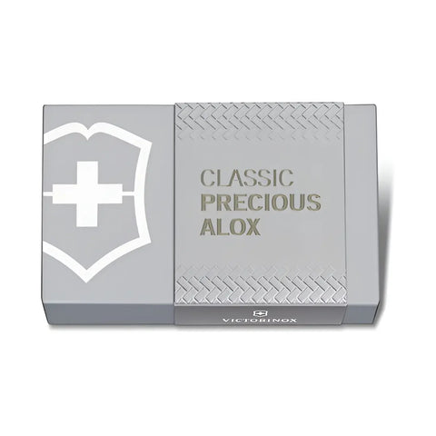 Navaja Cortapluma Victorinox Classic Precious Alox Gris 0.6221.4031G