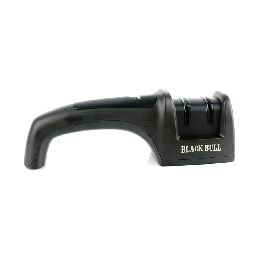 Afilador de Cuchillos Black Bull Compacto con Rueda de Diamante y Cerámica