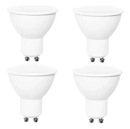 Pack 4 Ampolletas GU10 5W