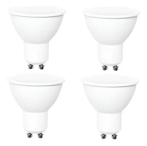 Pack 4 Ampolletas GU10 7W