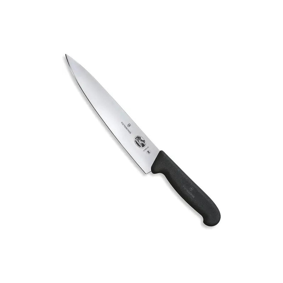 Cuchillo Victorinox Trinchar Fibrox Hoja 22 cm Negro 5.2003.22