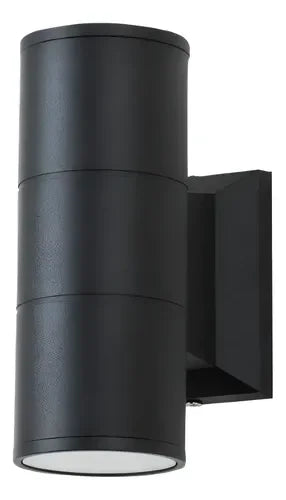 Aplique LED Doble 2x5W Luz Cálida Negro - foto 2