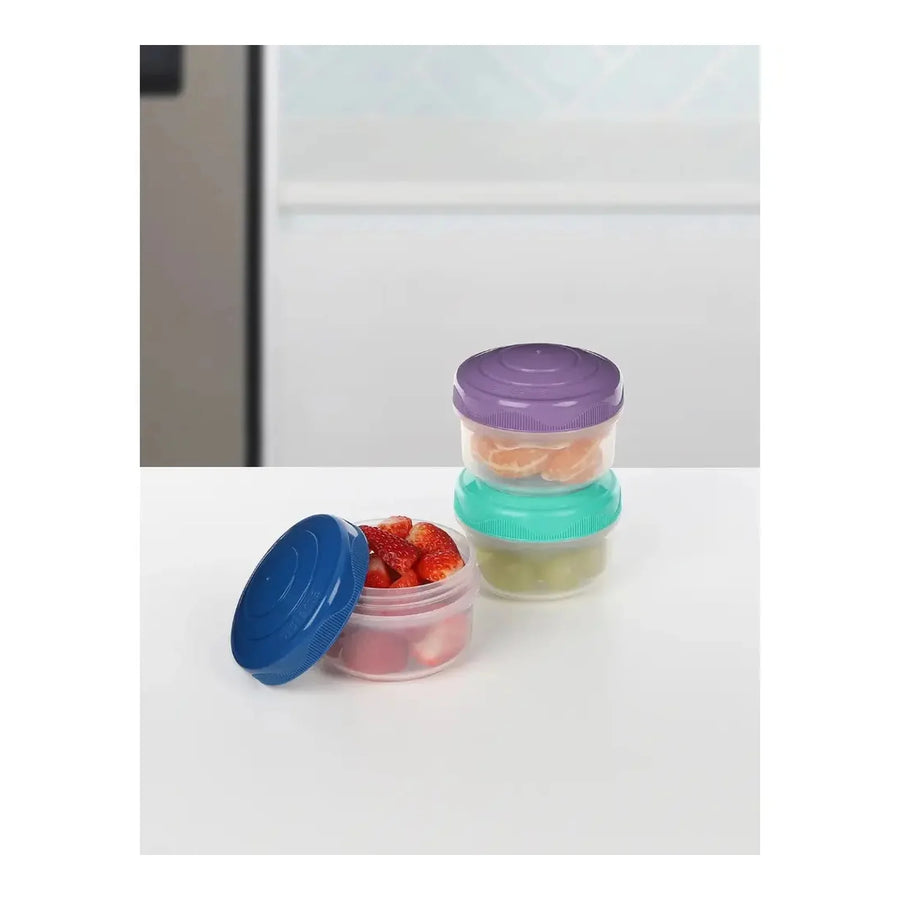 Set 3 Contenedores Sistema To Go Mini Bites 130 ml
