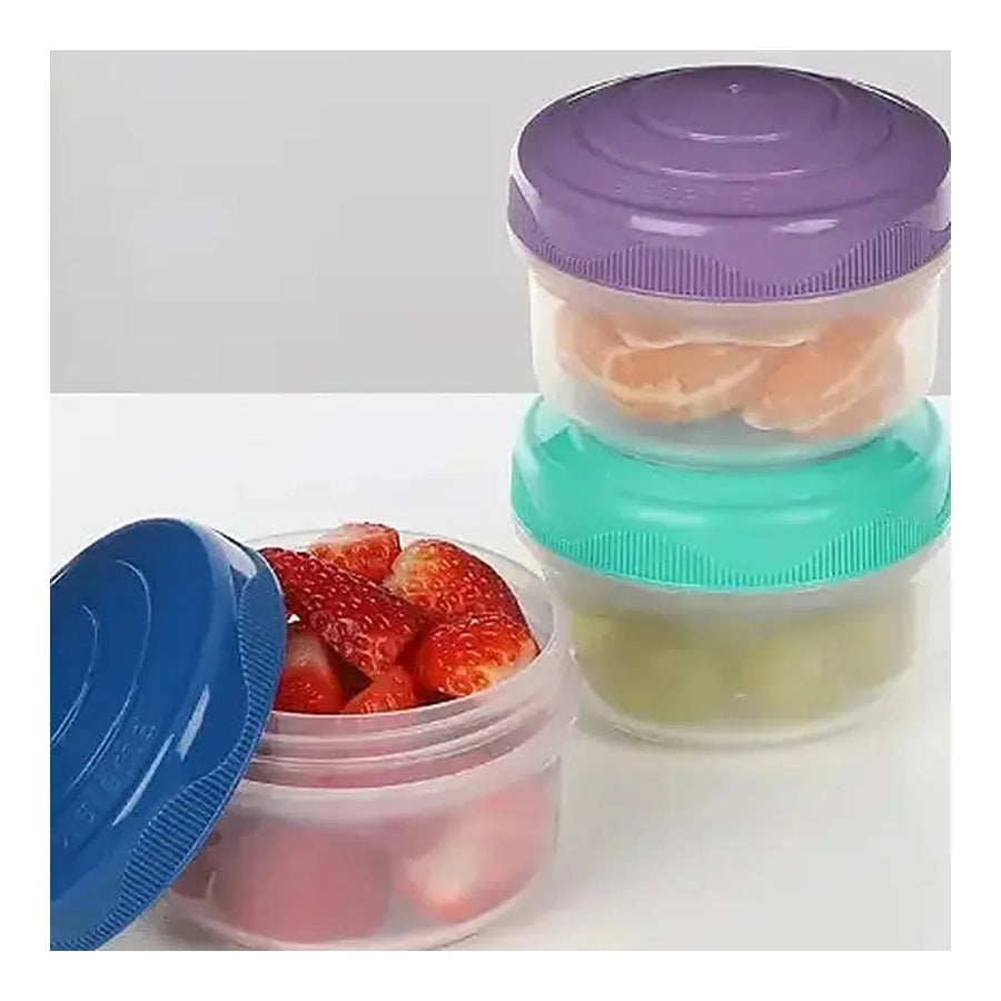 Set 3 Contenedores Sistema To Go Mini Bites 130 ml