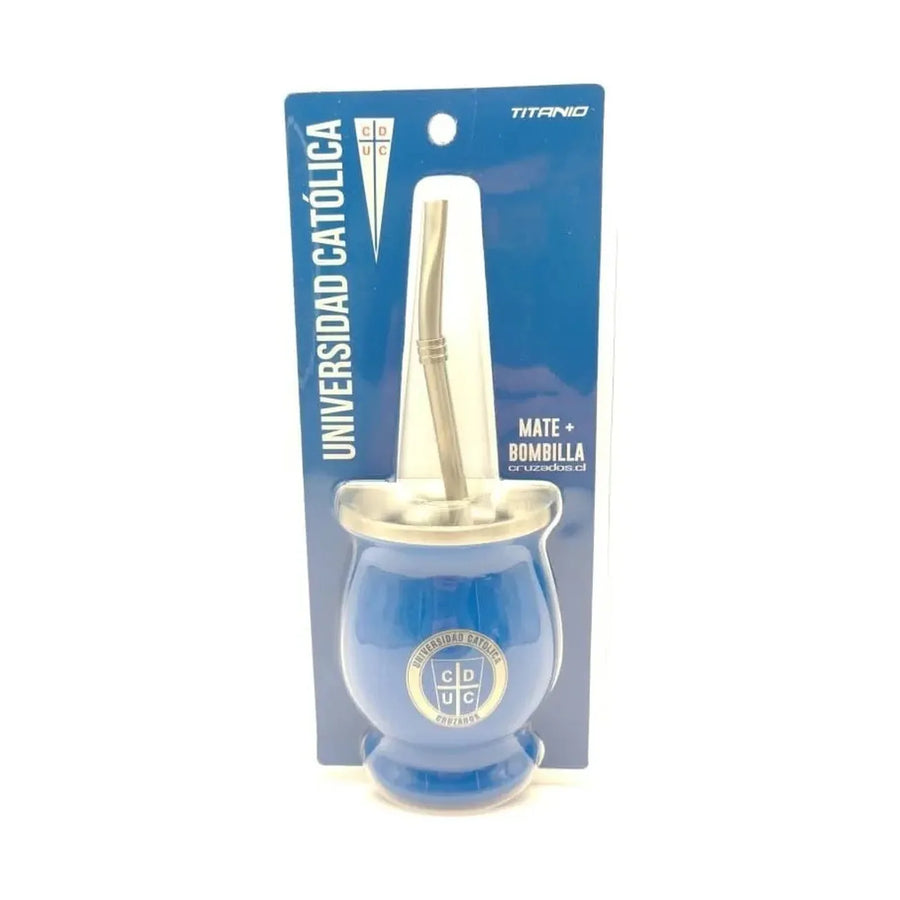 Mate Universidad Católica 200 ml con Bombilla