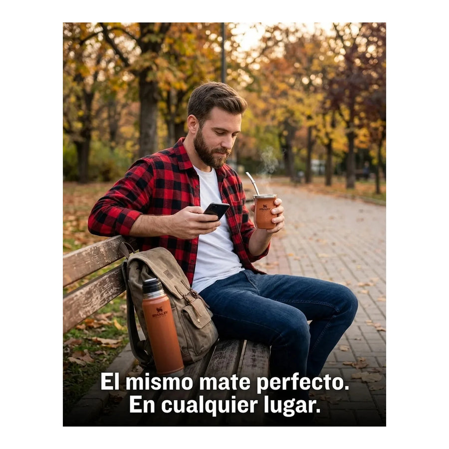 Mate Stanley Classic Clay 236 ml + Grabado Personalizado