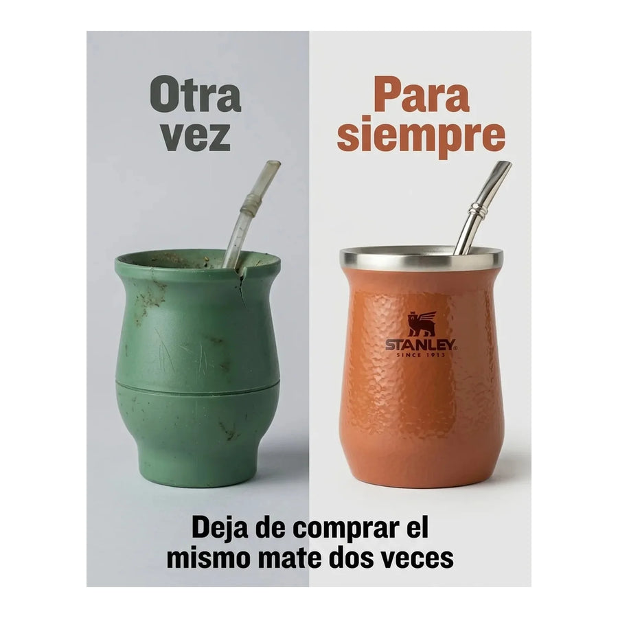 Mate Stanley Classic Clay 236 ml + Grabado Personalizado