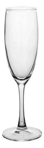 Copa De Espumante Personalizada Boda Aniversario Pack X6 Transparente