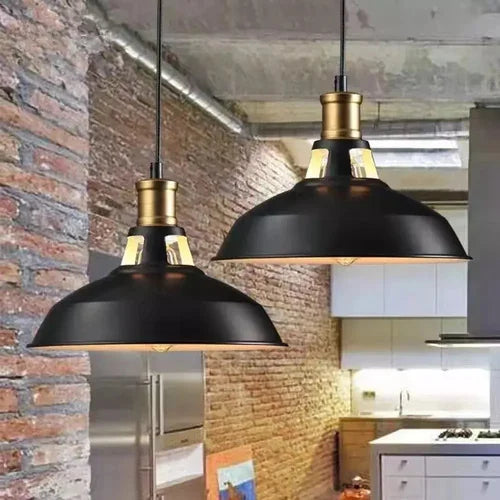 Lámpara Colgante Industrial con Ampolleta Edison - foto 4