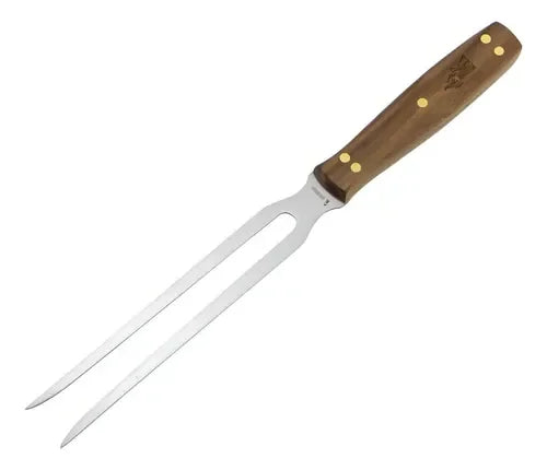 Set Cuchillo Tenedor Funda Cuero Kangkawe Premium Parrilla