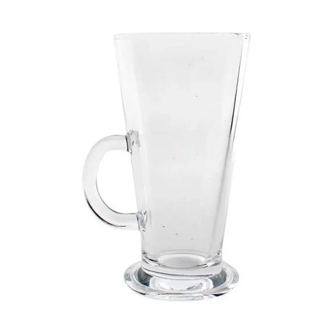 Set 4 Tazas de Vidrio Acapulco 280 ml para Café y Capuccino