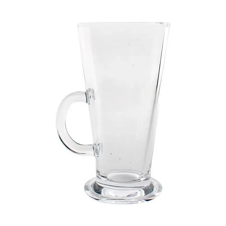 Set 4 Tazas de Vidrio Acapulco 280 ml para Café y Capuccino
