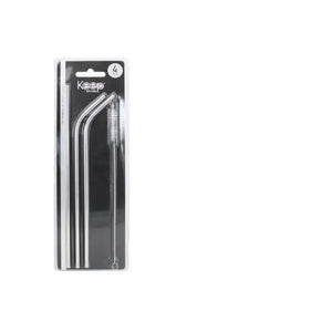 Bombillas Reutilizables Keep Silver Pack 3 + Limpiador
