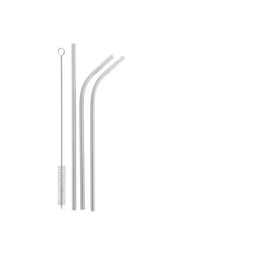 Bombillas Reutilizables Keep Silver Pack 3 + Limpiador