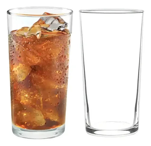 72 Vasos De Vidrio Agua Jugo Bebidas Montecarlo 335cc Color Transparente