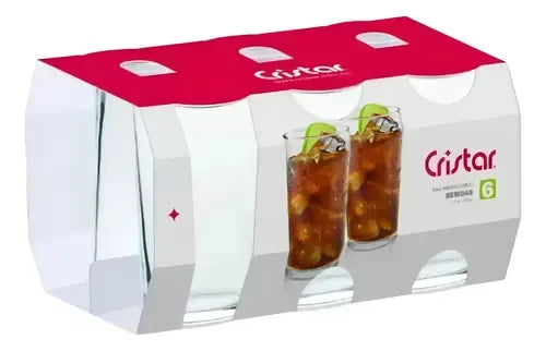 72 Vasos De Vidrio Agua Jugo Bebidas Montecarlo 335cc Color Transparente