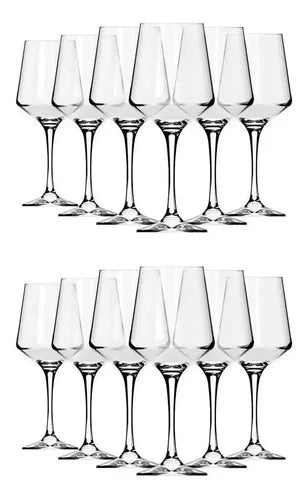 Copa Nadir Brunello Liso De 490ml Color Transparente Pack12 Unidades