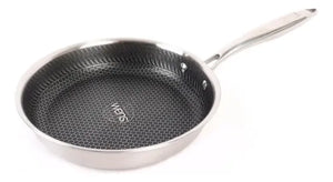 Sarten Wens 28 Cm Honeycomb Acero Inoxidable Antiadherente Color Plateado