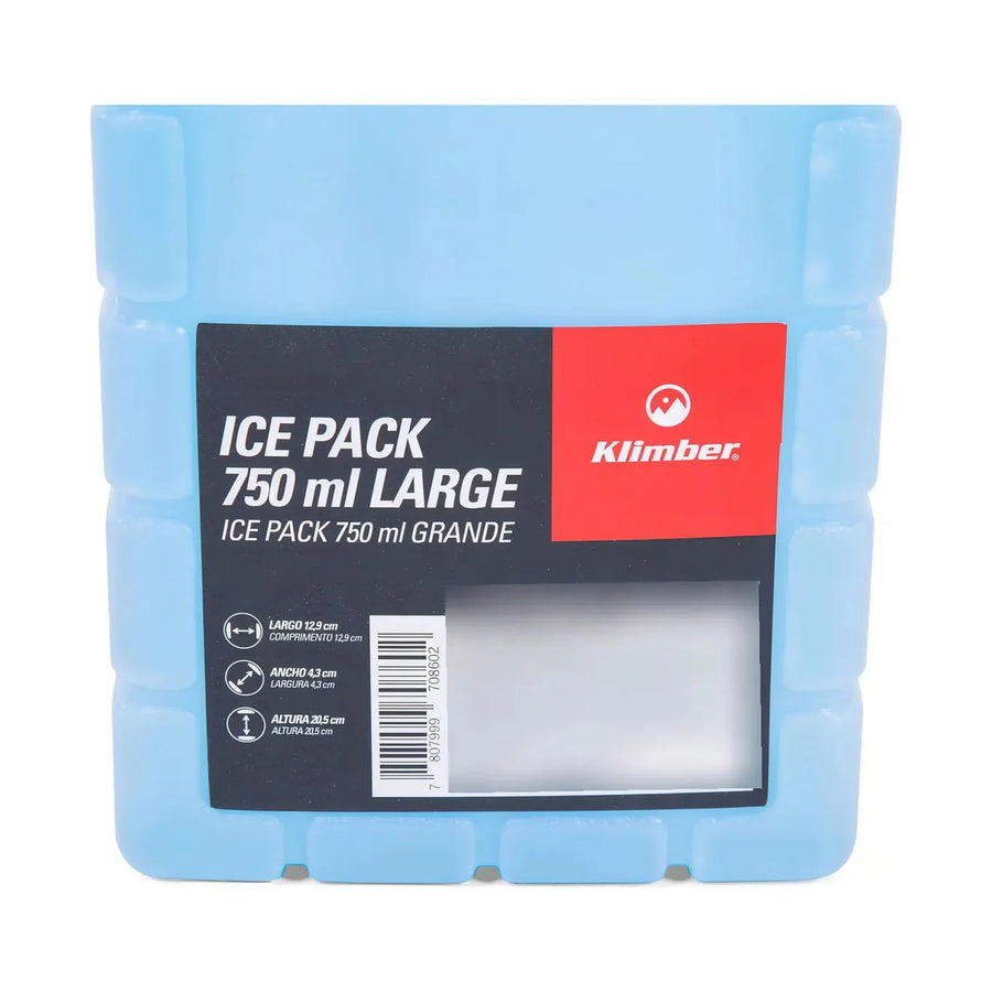 Hielo Artificial Gel Klimber 750 ml Ice Pack Grande
