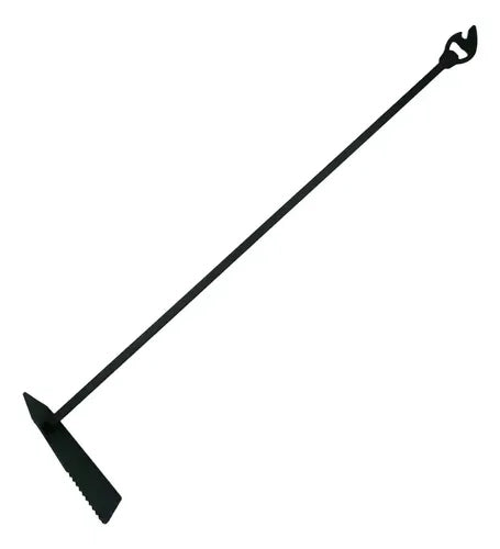 Atizador Para Carbón Parrilla 70cm Hierro Con Destapador
