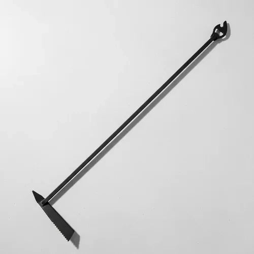 Atizador Para Carbón Parrilla 70cm Hierro Con Destapador