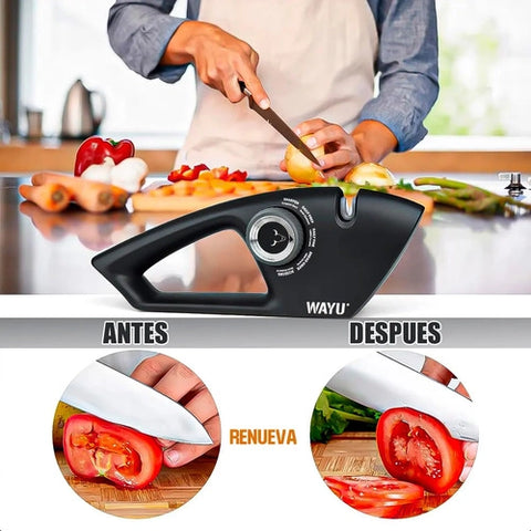 Afilador De Cuchillos Wayu 5 En 1 Manual