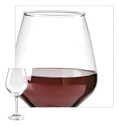 Set 6 Copas 507ml Vino Tinto Coctel Aperol Brunello Cristar Color Transparente