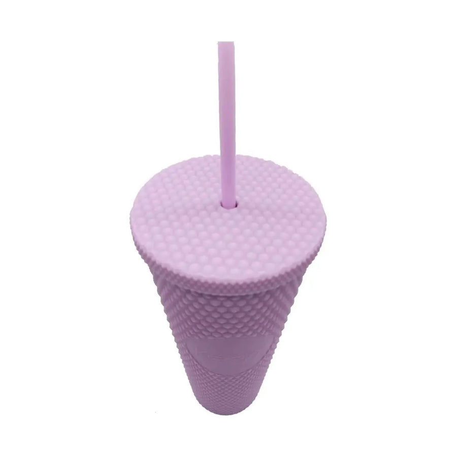 Vaso Tumbler Keep 710 ml con Bombilla Morado + Grabado Personalizado