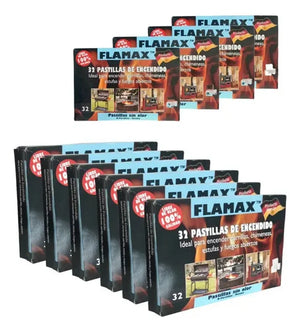 Flamax Iniciador Importado 32 Pastillas Enciende Fuego