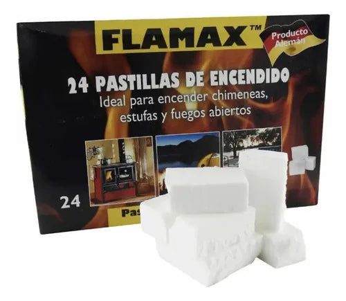 Iniciadores de Fuego Flamax x24 Pastillas