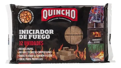 Pastillas de Encendido x32 Madera y Cera