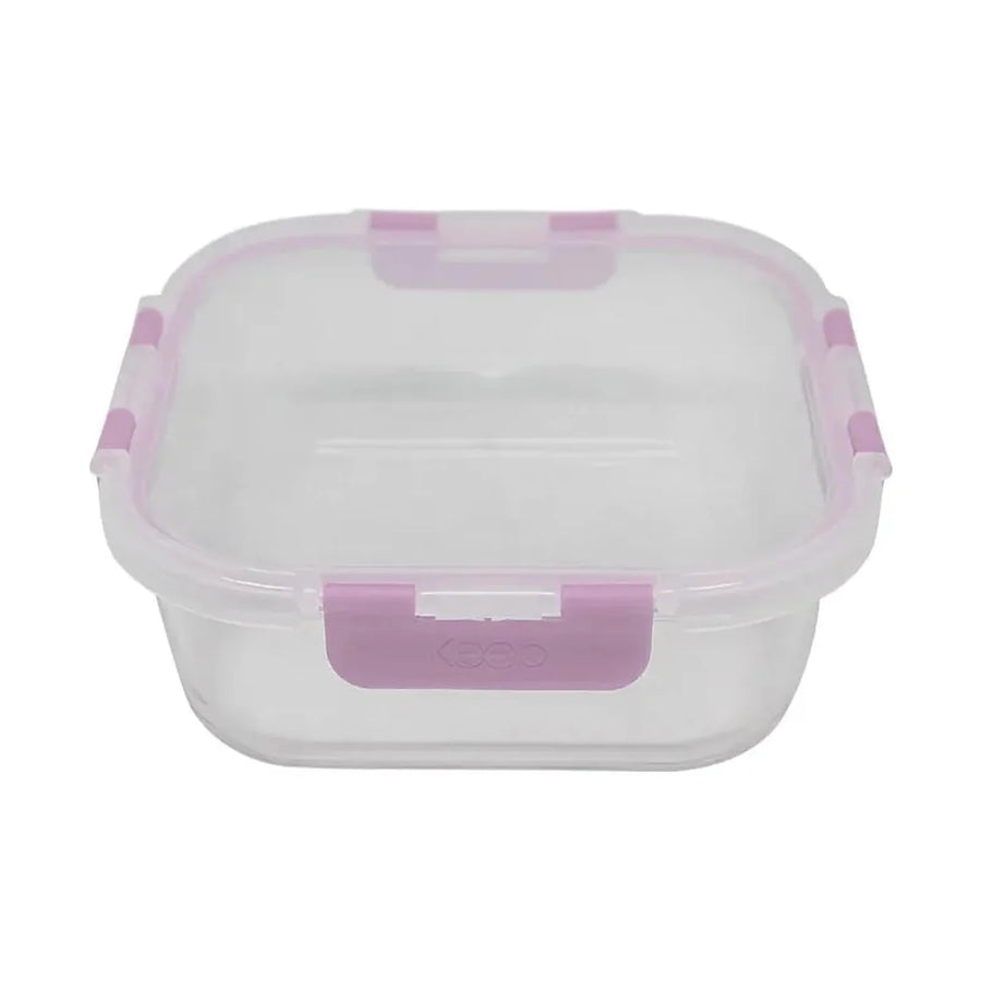 Contenedor Hermético de Vidrio Keep 2,2 L Lila