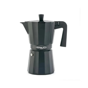 Cafetera Italiana Oroley New Dakar Negra 6 Tazas