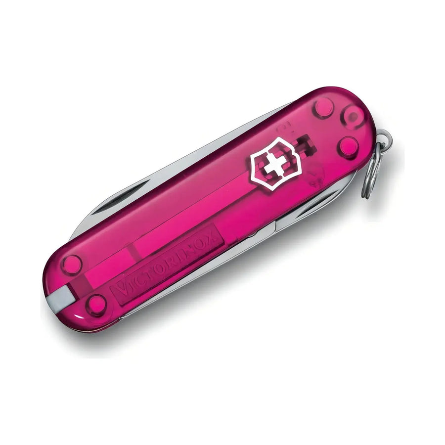 Navaja Cortapluma Victorinox Classic Rosa Translúcido