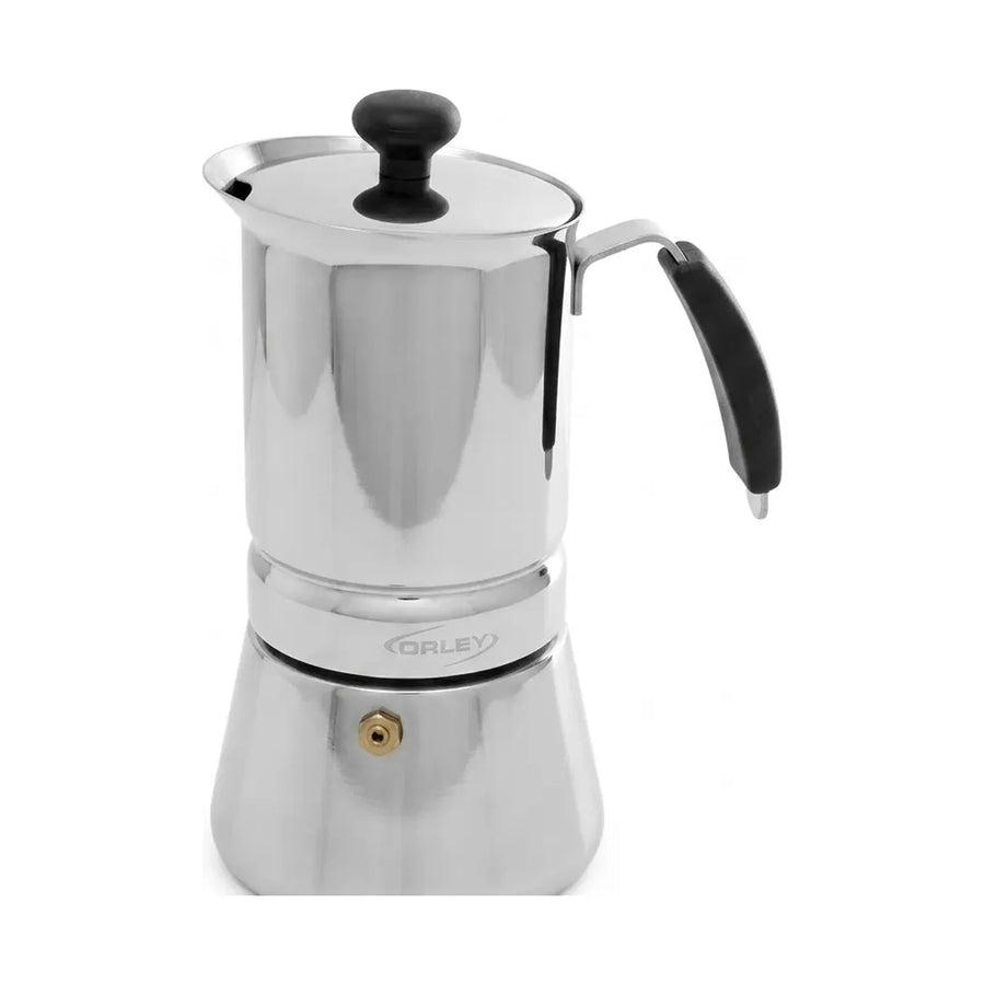 Cafetera Italiana Oroley Arges Acero Inoxidable 4 Tazas Inducción