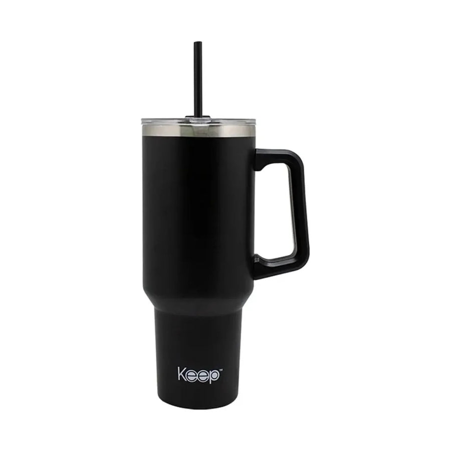 Vaso Térmico Keep Quencher 1,2 L Negro + Grabado Personalizado